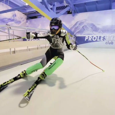 สวมหญ้าเทียมสำหรับเล่นสกีขนาด 25 มม. สำหรับการจำลองการเล่นสกีอย่างหนัก