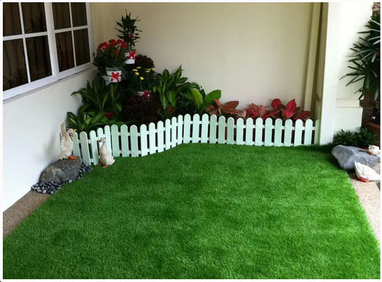 จัดสวน หญ้าเทียม กลางแจ้ง สำหรับบ้านพักอาศัย สนามหญ้า 35มม
