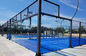 หญ้าเทียมสนามเทนนิส พาเดล สีฟ้า 15มม