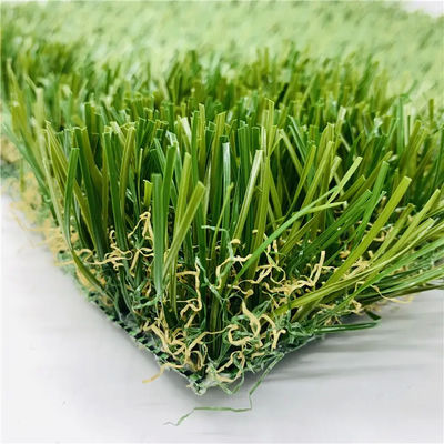 การจัดสวนปลอมหญ้าเทียมสังเคราะห์ประดับ 40 มม. PP 3/8 ''